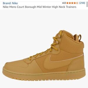 Nike Tan High-Top Sneakers